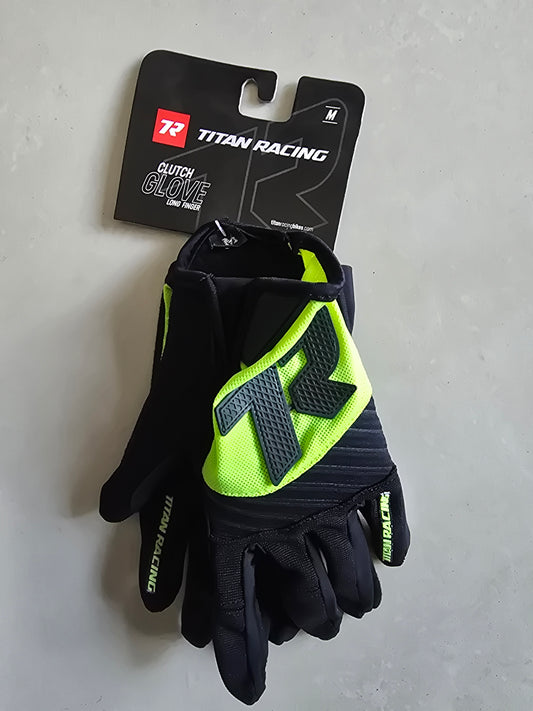 Titan Racing Gloves Green Long