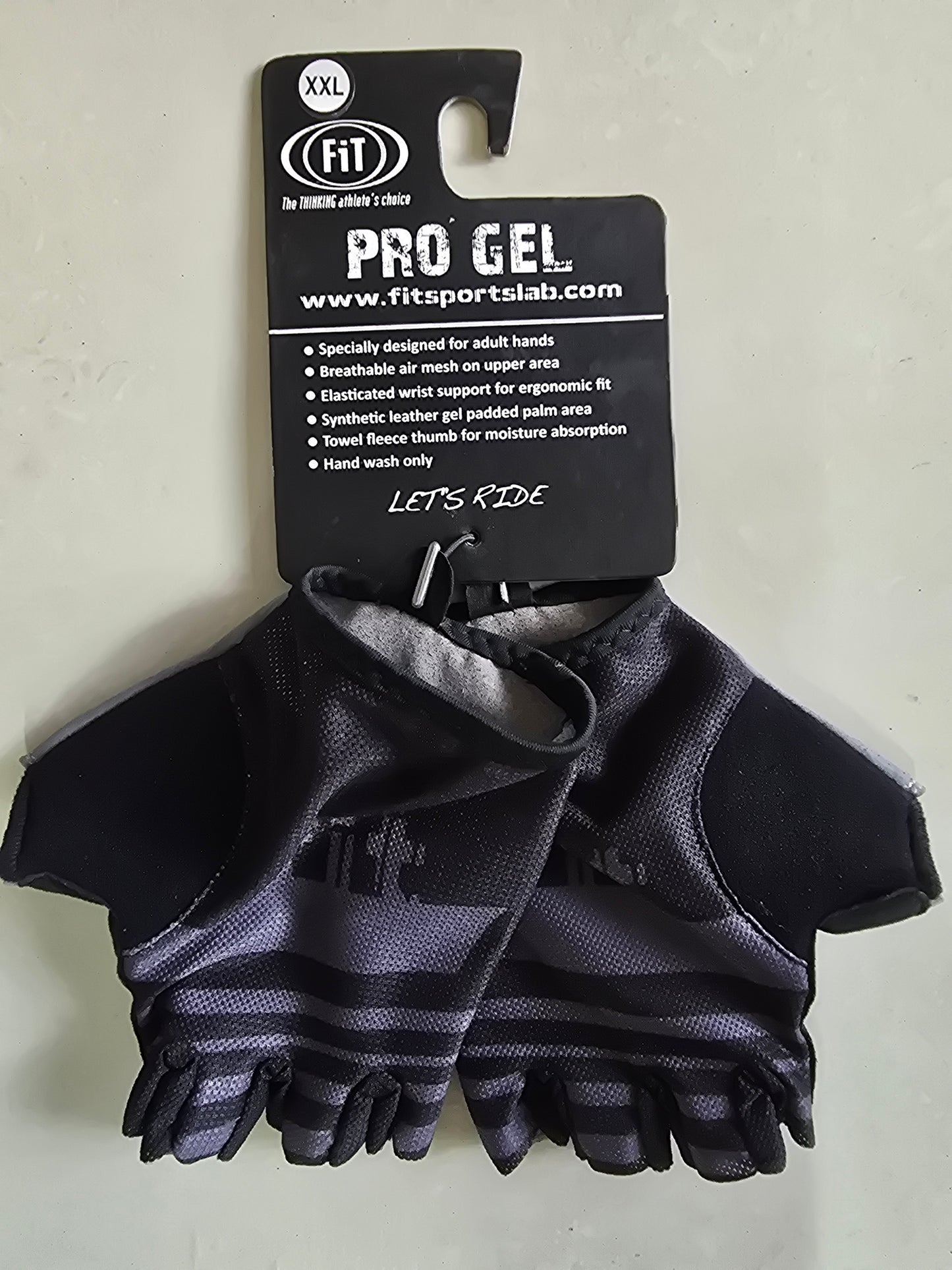 Pro Gel Gloves Fit Balck