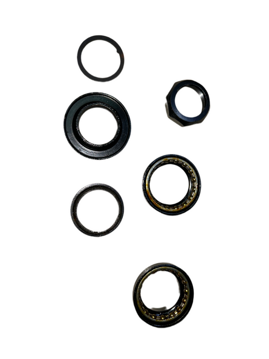 HEADSET BRAVVOS BMX/MTB CONVENTIONAL THREADED 1 inch/21.1mm 8pc black