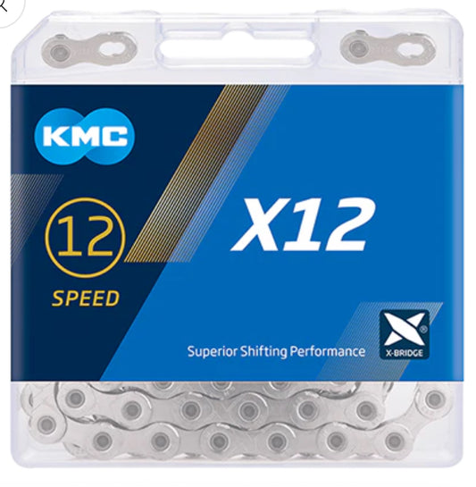 KMC - X12 12-Speed Bicycle Chain (126 Links)