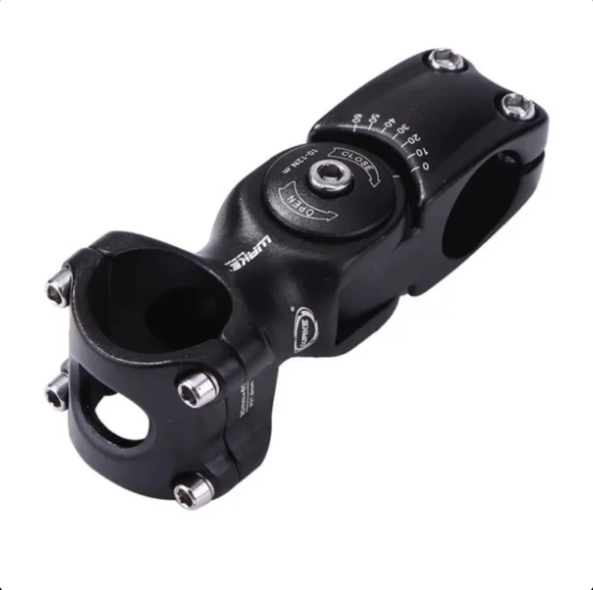 Wake Forged Alloy Height Adjustable Bicycle Stem 90mm for 31.8mm Handlebar