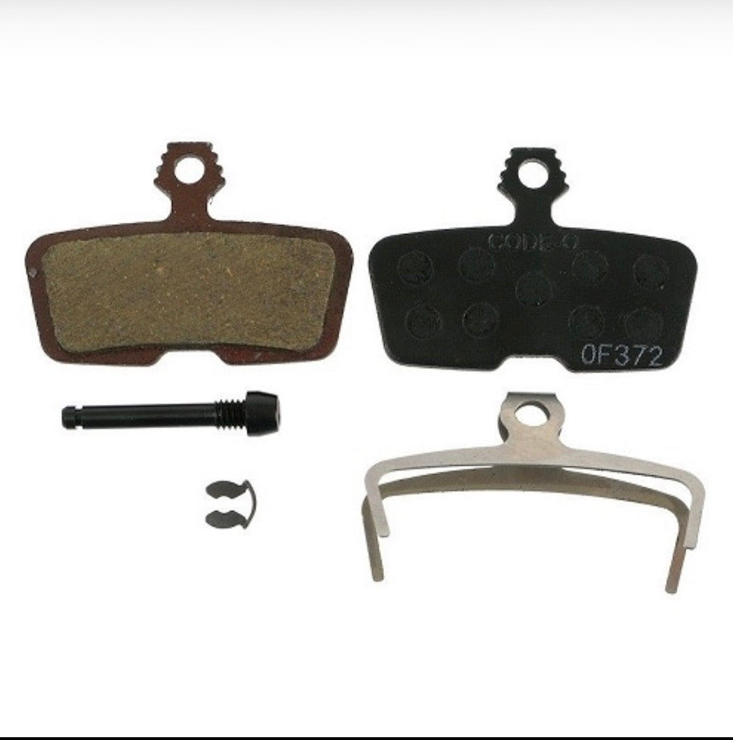 SRAM DISC PAD ORG/STL (QT) - CODE/GUIDE RE/G2 RE/DB8/MOTIVEDISC BRAKE PADS - LARGE ORGANIC/STEEL (QUIET) - CODE 2011+/ GUIDE RE/ G2 RE/ DB8