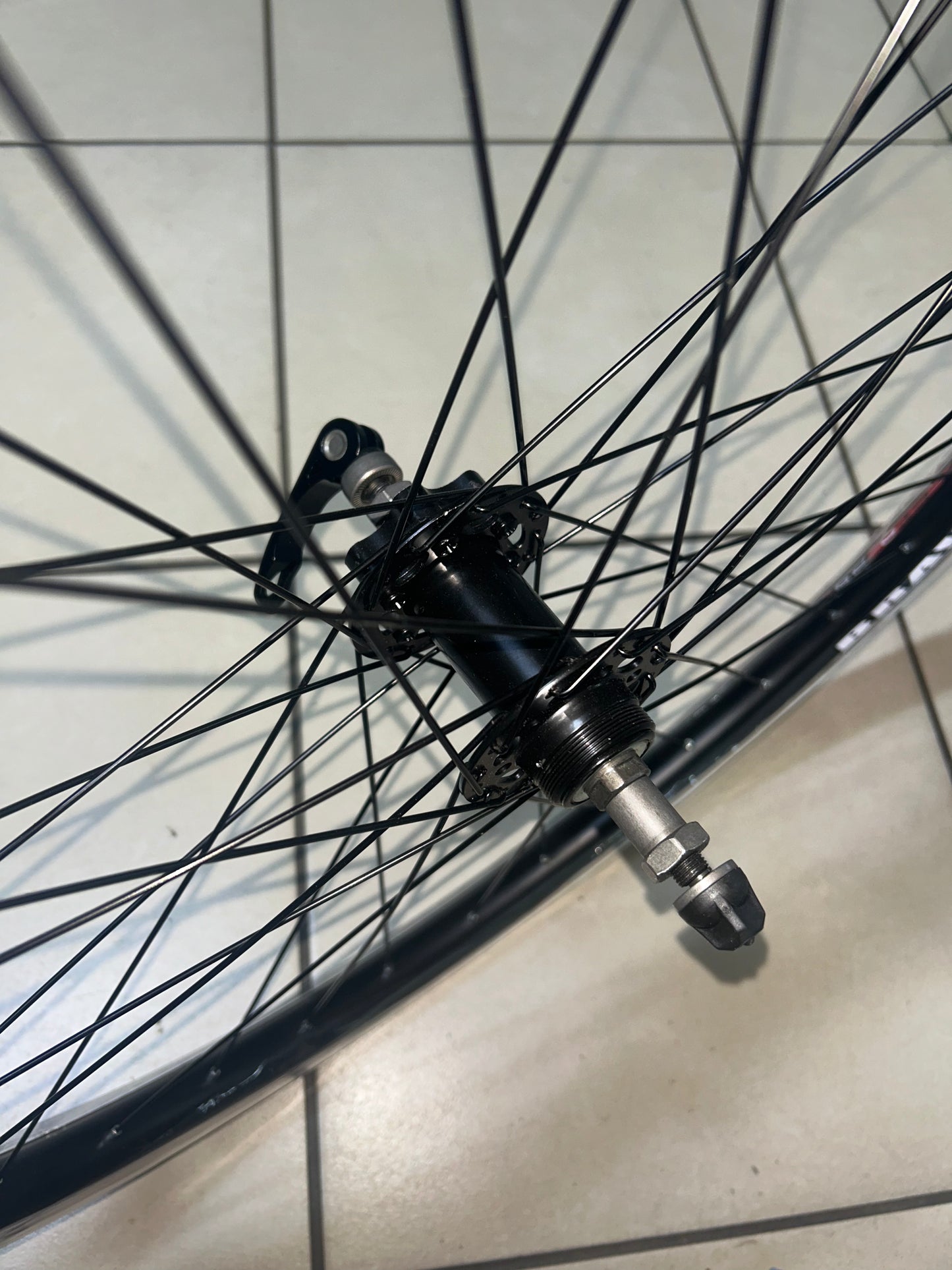 Wheel Rear Bravvos 29 Alloy Disc/V-Brake steel 6/7 Speed Q/Realse Ball Baring Cluster Hub WHE361
