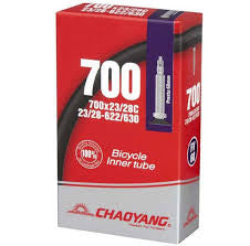 CHAOYANG 700 x 23/28c 60mm Road Tube