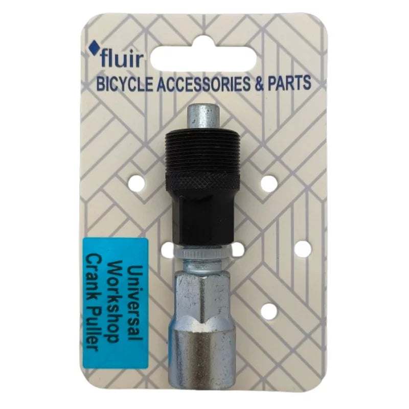 Fluir Bicycle Universal Workshop Crank Puller Black Silver