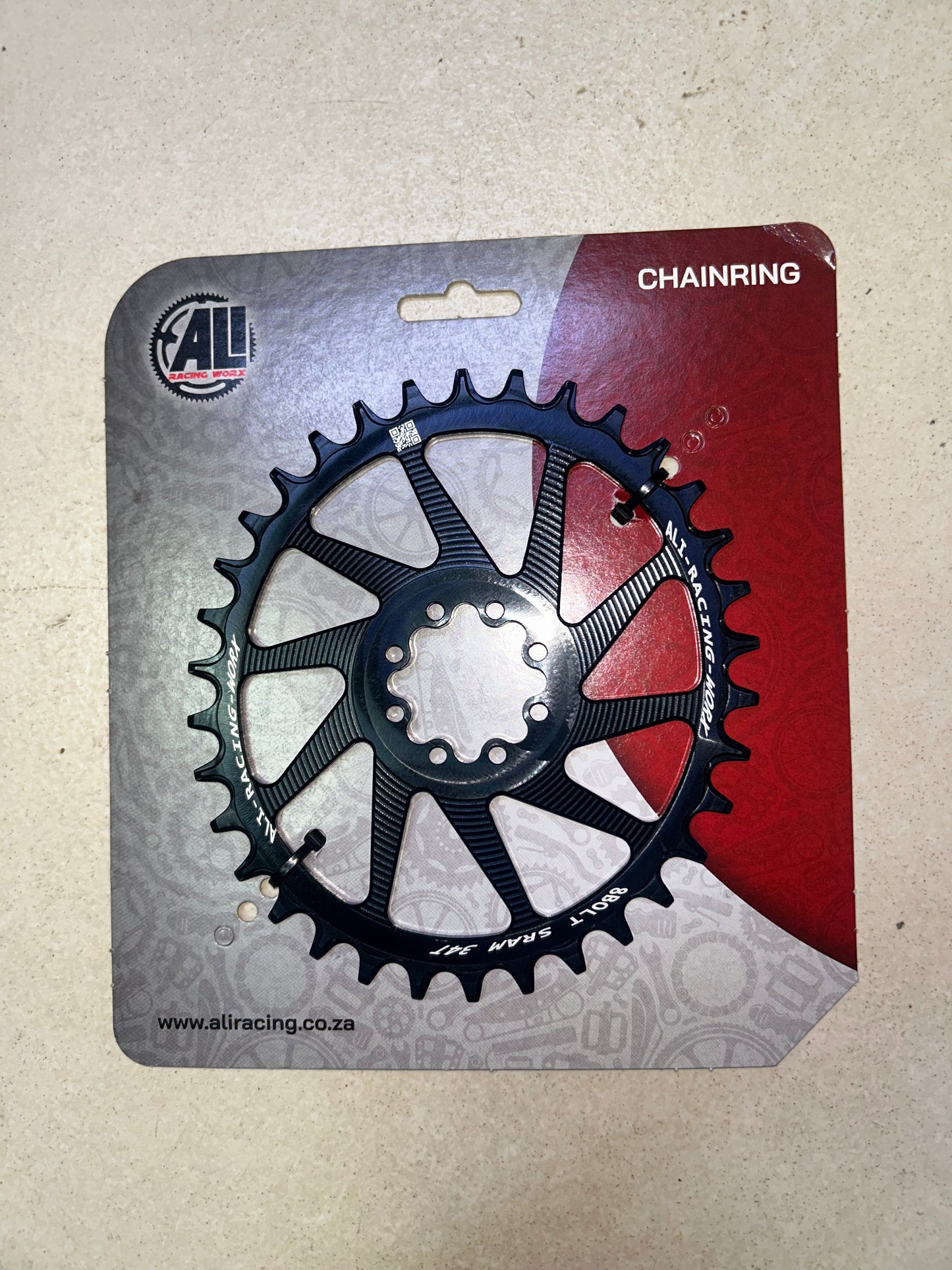 ALI RACING CHAINRING OVAL Sram 8 Bolt T-Tyre