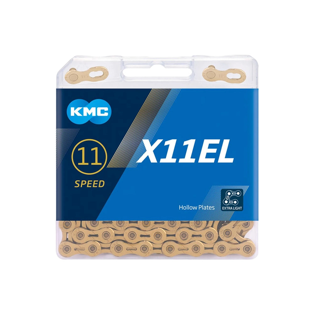 KMC X11EL | X-Series 11 Speed Gold Chain | 118 Links