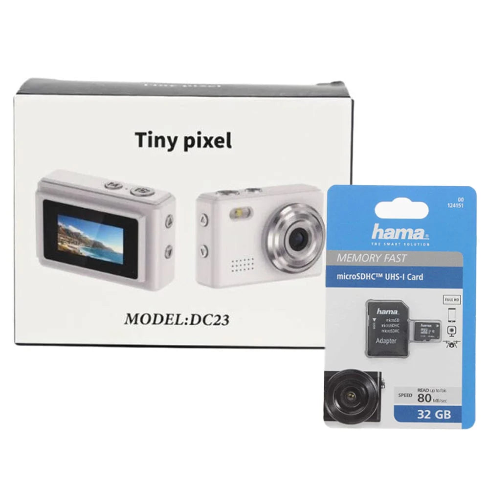 Mini Camera 1080P HD Video Recorder – Keychain Digital Camcorder with 64GB Card, 0.96" HD Display, Long Battery Life, Ultra-Portable Tiny Camera for Travel/Vlog/Night Shots, Ideal Gift,