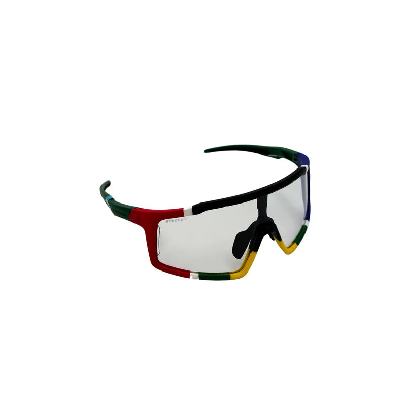 Bourbon eyewear Photochromic shatterproof sunglasses SA Flags Epic