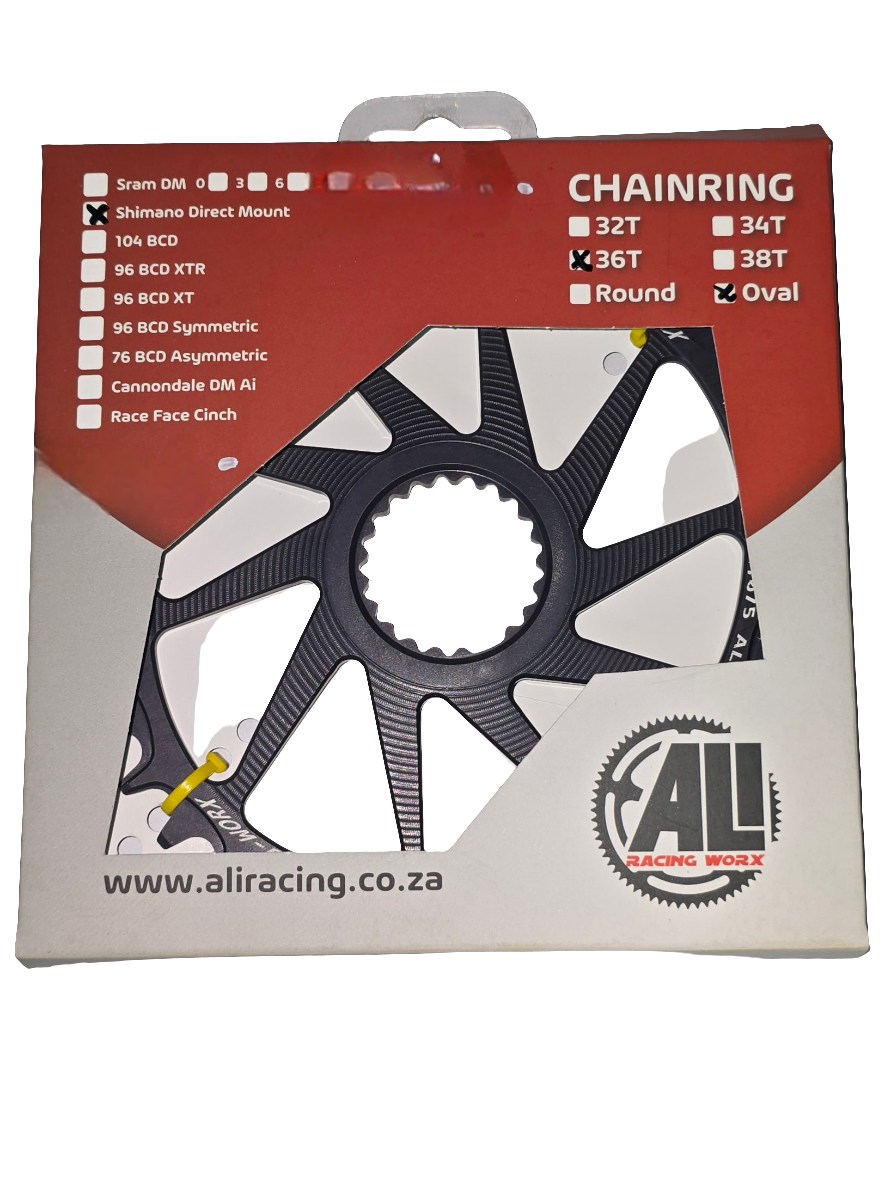 Ali chainring 36T oval shimano direct mount