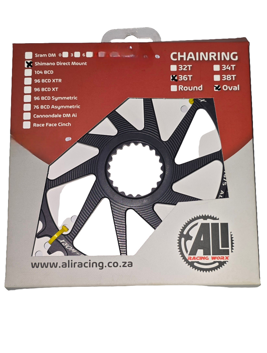 Ali chainring 36T oval shimano direct mount