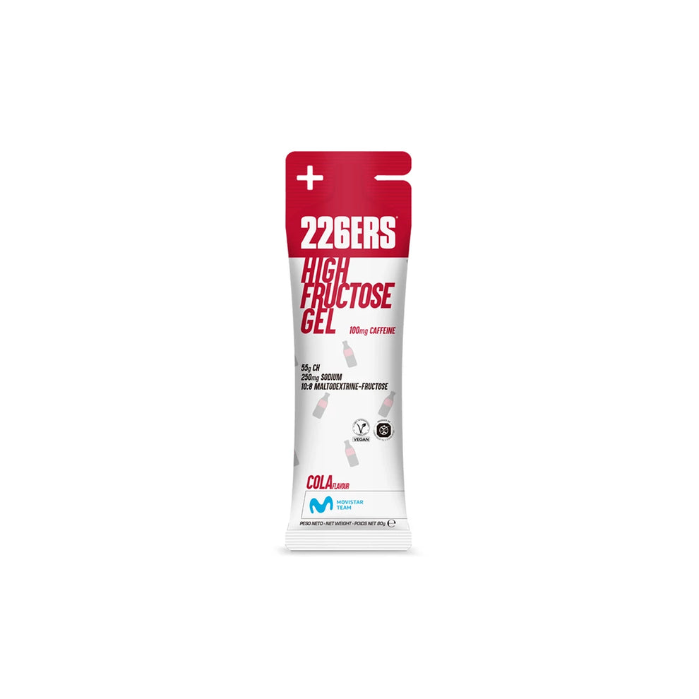 226ERS HIGH FRUCTOSE GEL CAFFEINE - Energy Gel - 80g