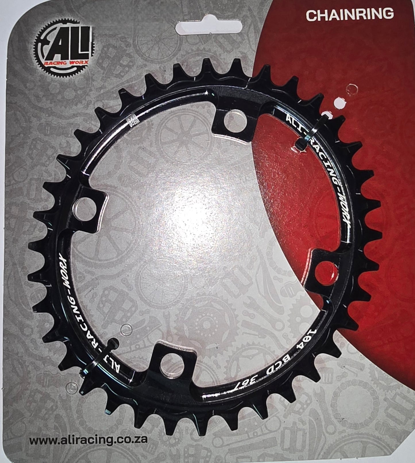 Ali chainring 36T oval 104BCD
