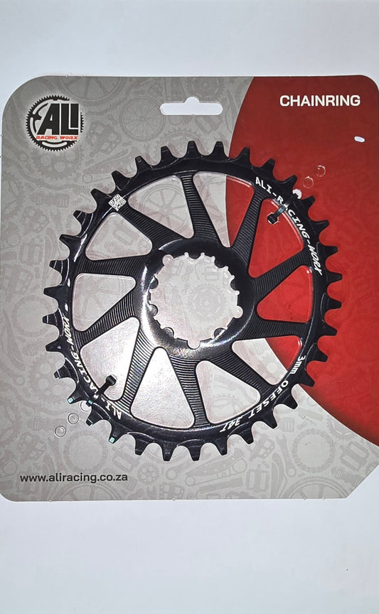 Ali chainring 34T o al spline x sram dm 3mm