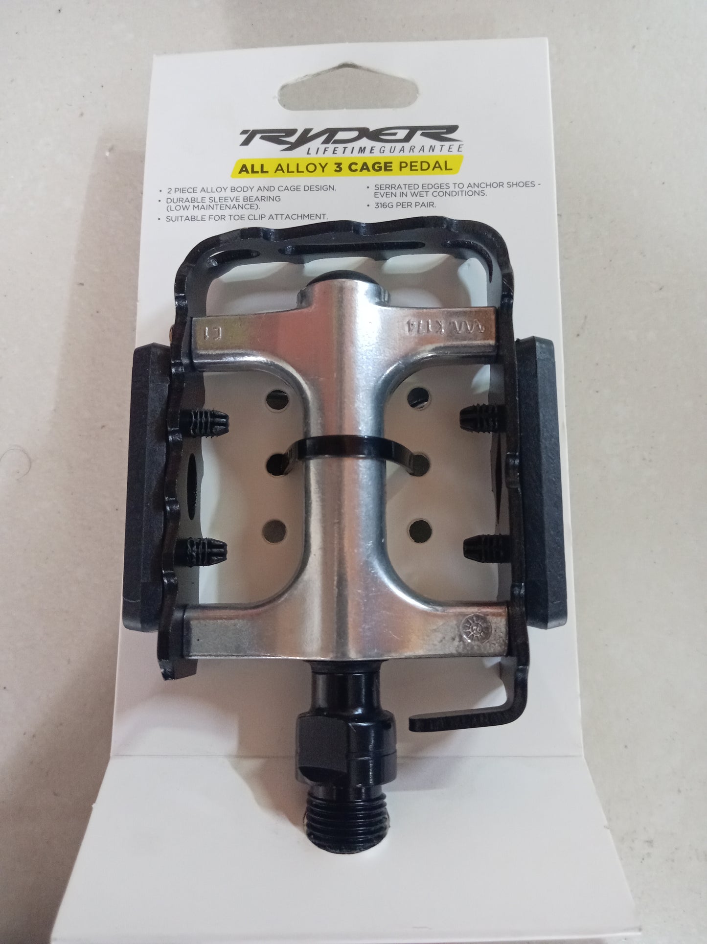 Ryder All Alloy 3 Cage Pedal