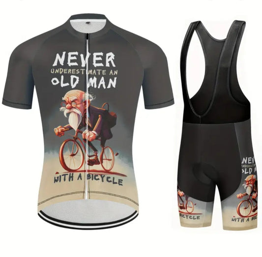 Mens cycling clothing kit