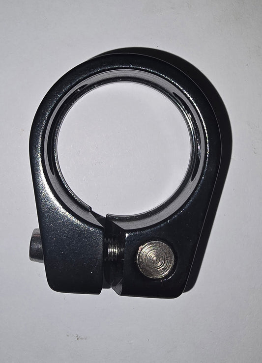 Wake alloy bicycle seat post clamp black 31.8mm