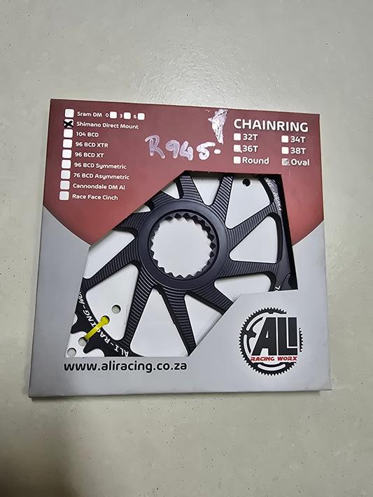 Ali Racing Chainring 36T Oval Shimano Direct Mount