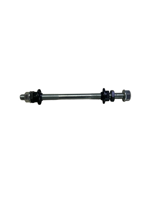 Bravvos Axle rear BMX FREEWHEEL 3/8x165mm with Dust cap 006AXL050