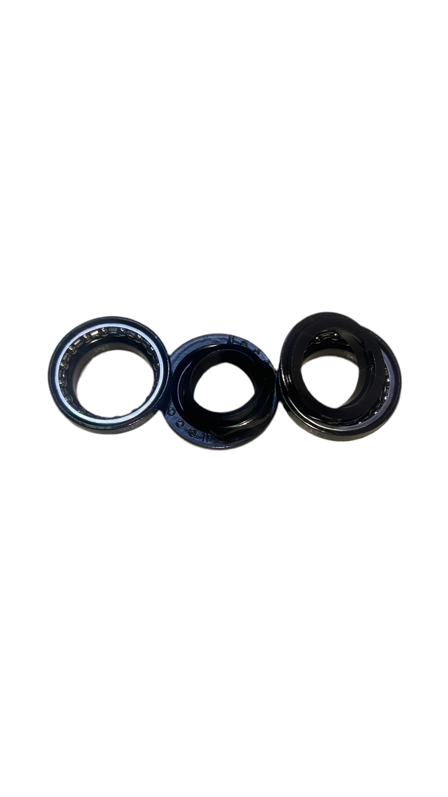 Neco MTB conventional threaded 1 inch/22.2mm Black
