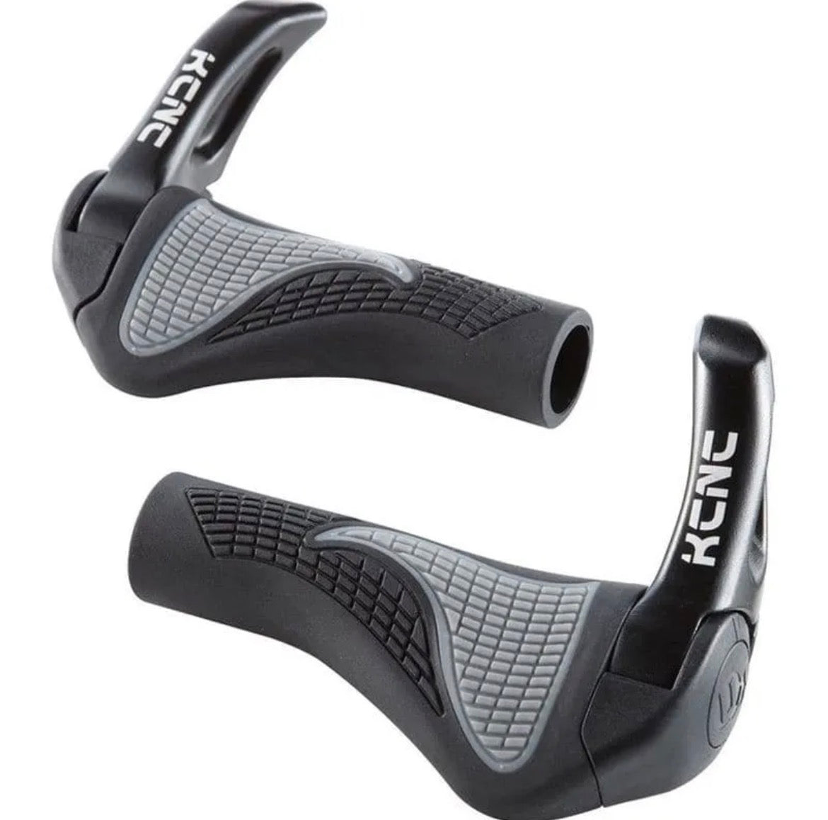 KCNC GRIPS TPR BLK/GREY WITH BAREND (KGRIP03-001TPR)