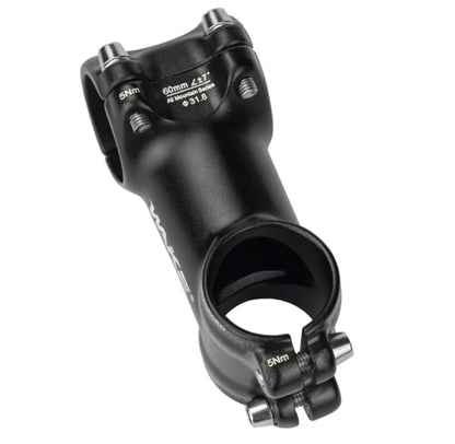 Wake 3D Forged Alloy Bicycle Stem 7 degree Black 60mm