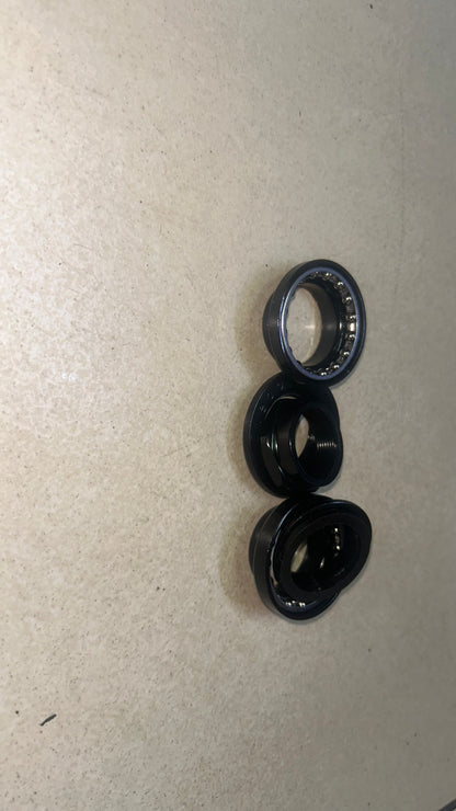 Neco MTB conventional threaded 1 inch/22.2mm Black