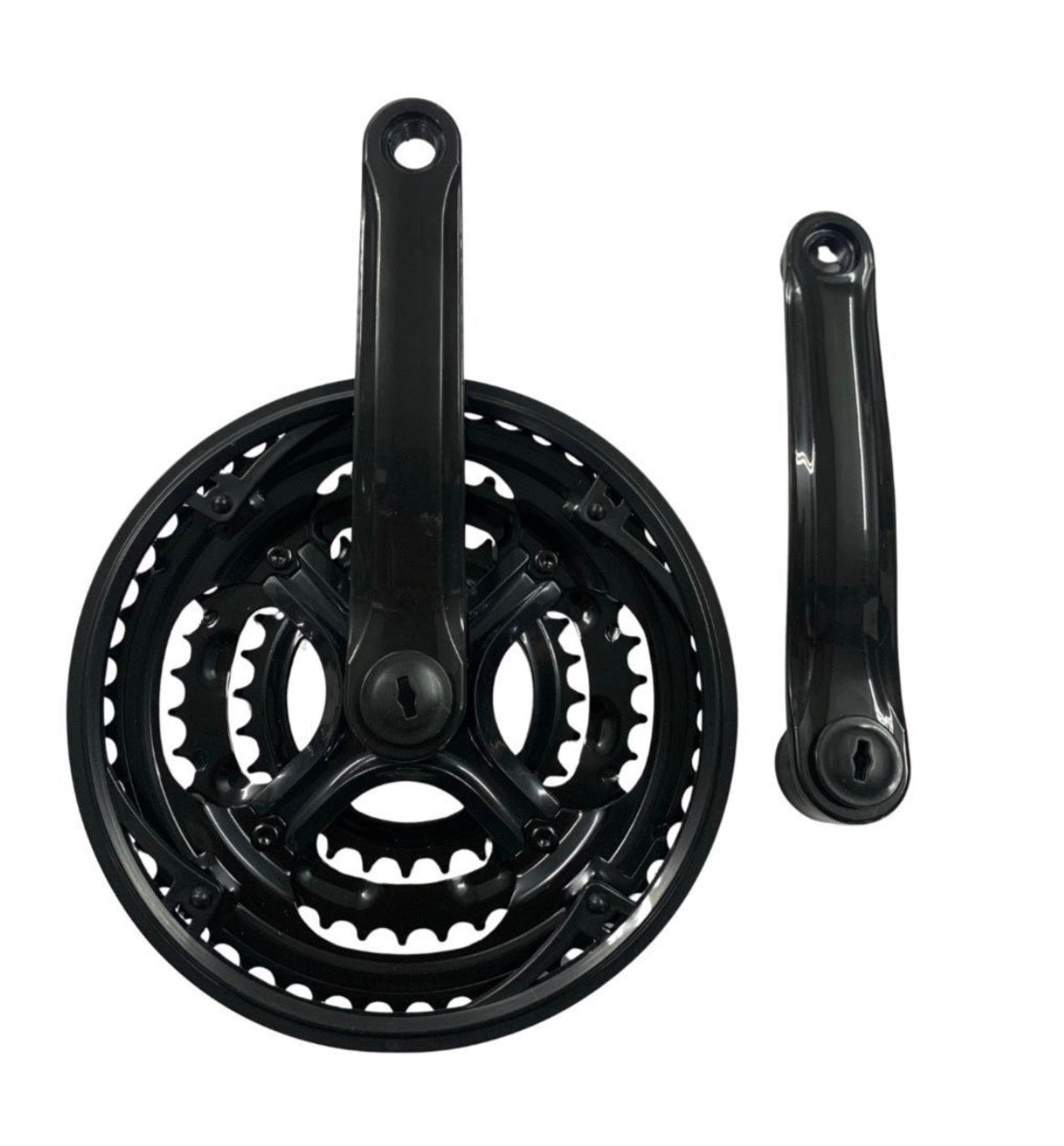Bravvos chainwheel/Crank set steel MTB  48/38/28T
