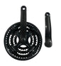 Bravvos chainwheel/Crank set steel MTB  48/38/28T