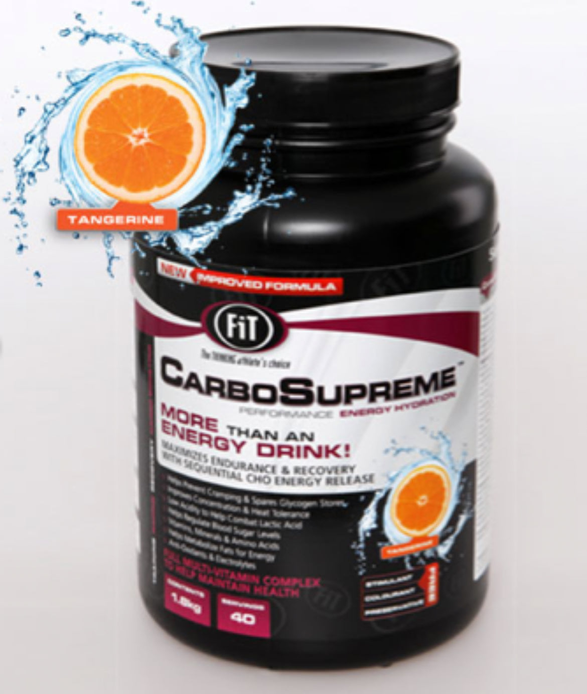 CarboSupreme (80 servings) 3.6kg Tangerine