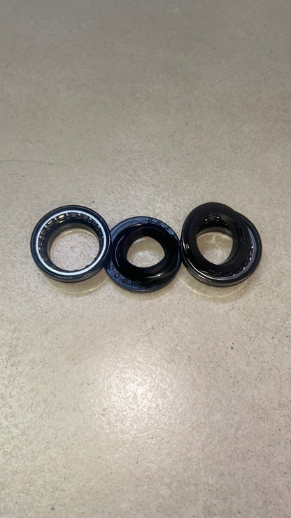 Neco MTB conventional threaded 1 inch/22.2mm Black