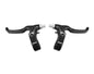 Bravvos Brake Lever 2 1/2 Finger Alloy Black
