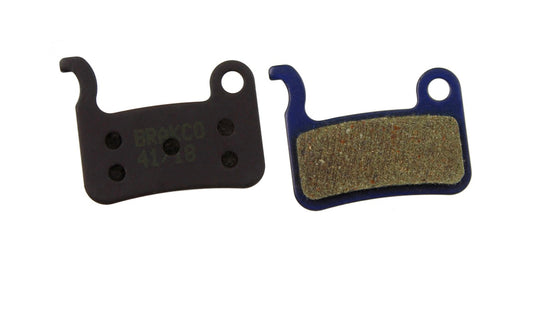 BP-17 & SP-17 Brakco
Organic compound 

Compatible with

SHIMANO®	BR-T605, M545, R505, ALFINE BR-S501, S500, XTR BR-M975, M966, M965, SAINT BR-M800, HONE BR-M601, DEORE XT BR-M776, M775, M765, LX BR-T665, M585, BR-M596, M595, M535, SLX BR-M665