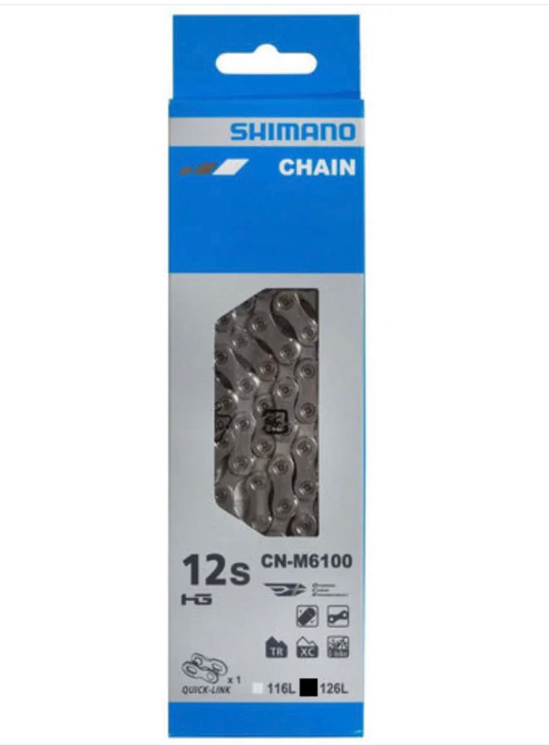 SHIMANO Deore M6100 12-Speed MTB Chain - 126L