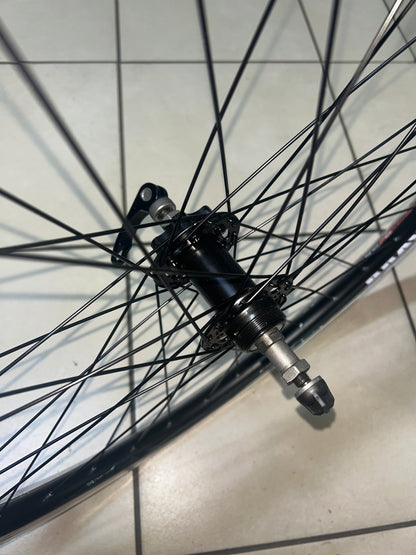 Wheel Rear Bravvos 29 Alloy Disc/V-Brake steel 6/7 Speed Q/Realse Ball Baring Cluster Hub WHE361