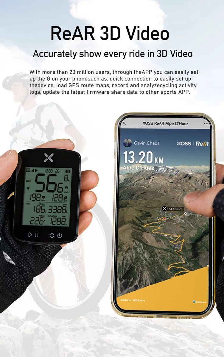 Xoss G+ 2nd Generation GPS Cycling Computer