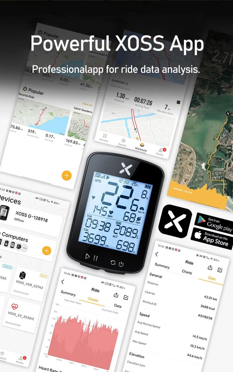 Xoss G+ 2nd Generation GPS Cycling Computer