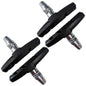 Fluir Bicycle V-Brake Pads Twin Pack Directional Water Dispersing