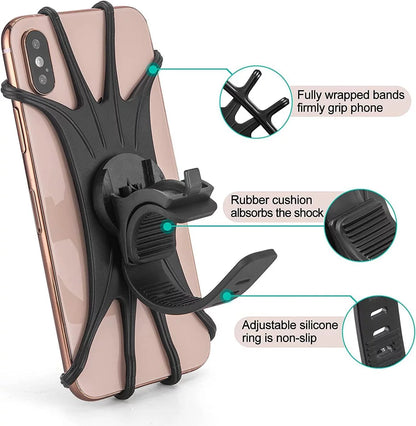 Fluir Essential Bicycle 360° Rubber Phone Holder