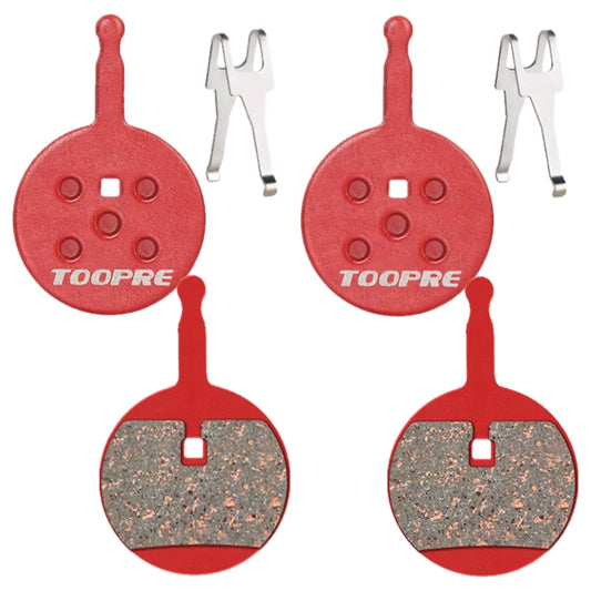 Toopre Bicycle Twin Pack Resin Semi Metal Disc Brake Pads TP-02B