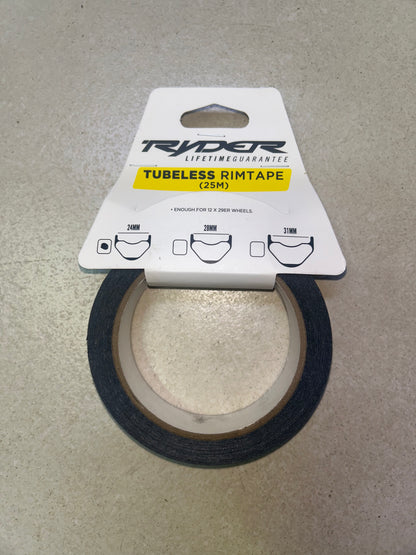 Ryder Tubeless RIMTAPE (25m) 24mm with