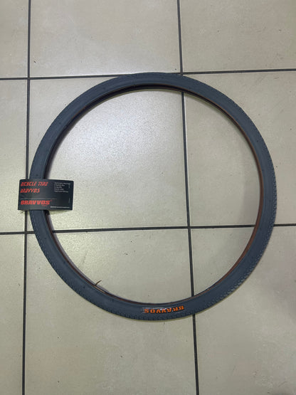 Tyre BRAVVOS WHEELCHAIR 24x13/8 Grey TYA036