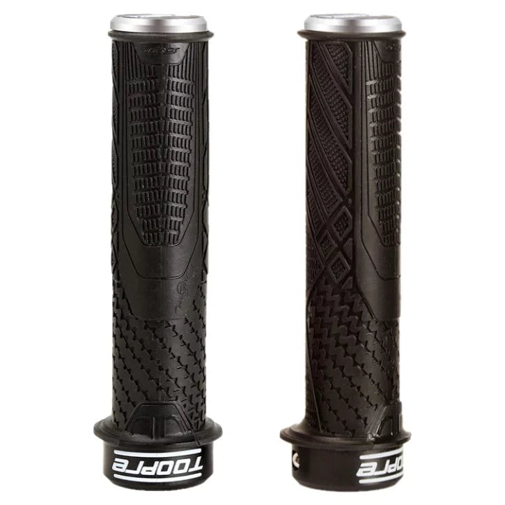Toopre Elite Wide TPR MTB Cycling Grips with End Caps