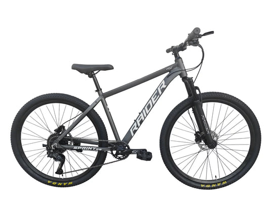 29inch Raider Sprint MTB – 1×9 Alloy HydB – Grey White