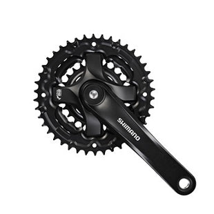 TOURNEY TY MTB CRANKSET 175 MM Q-FACTOR 3X8/7/6s