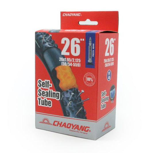 CHAOYANG  Inner Tube 26x1.95-2.125 Self-Sealing Presta Valve 48mm