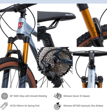 Volcan 29 inch Castor Mountain Bike 2026 21inc frame