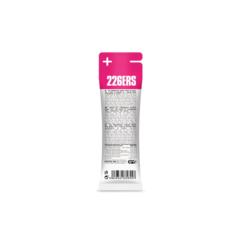 226ERS HIGH FRUCTOSE GEL - Energy Gel - 80g