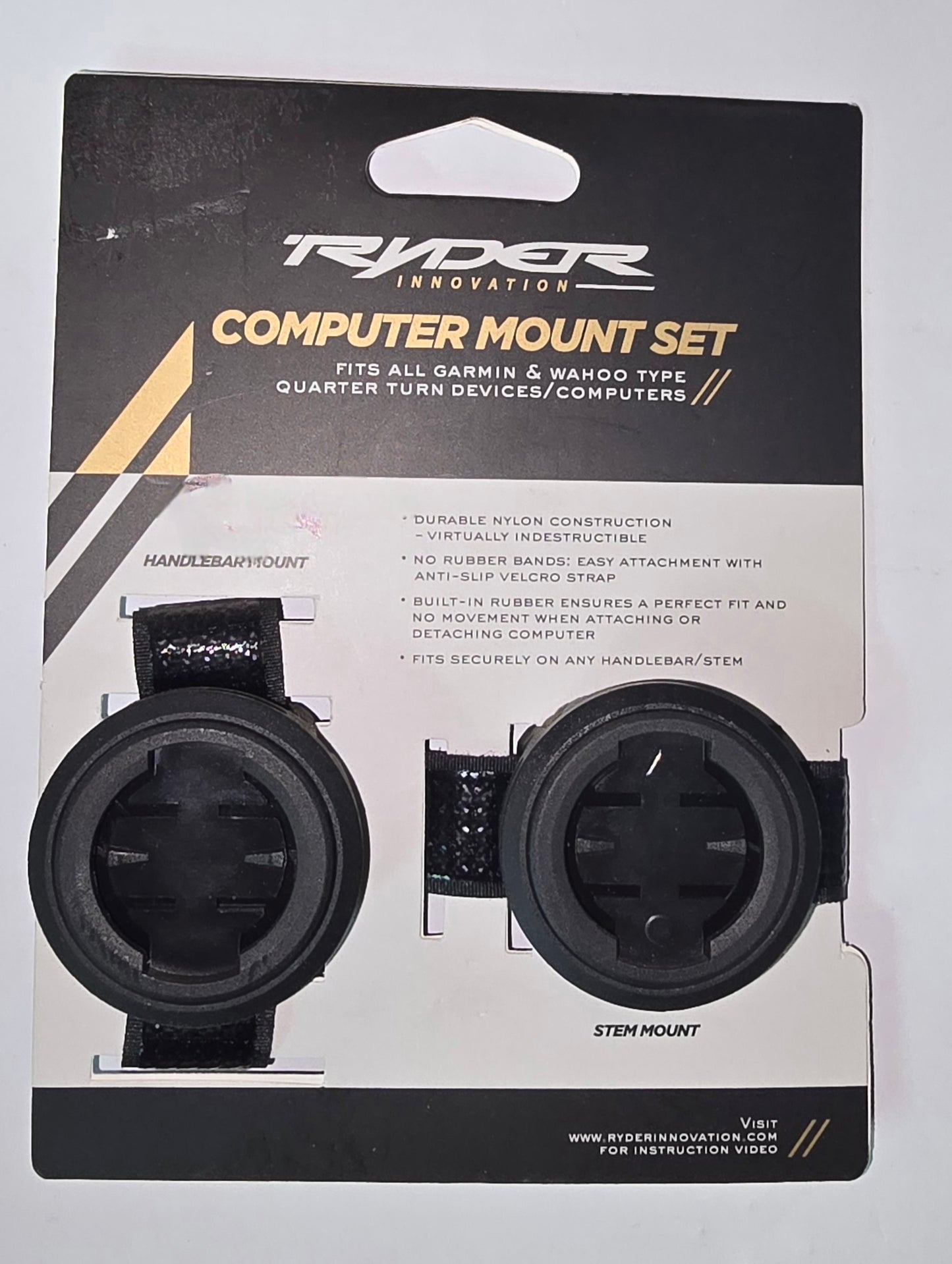 Ryder handelbar mount fits all garmin and wahoo type