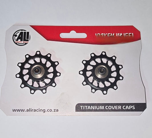 Ali jockey wheel shimano 11 stb titanium cover caps